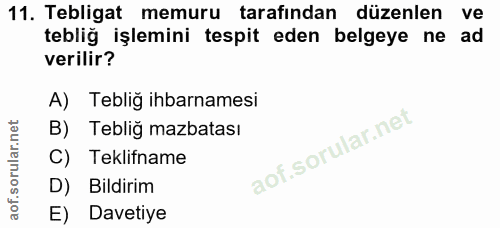 Soru 11