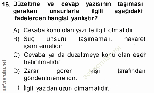 Soru 16