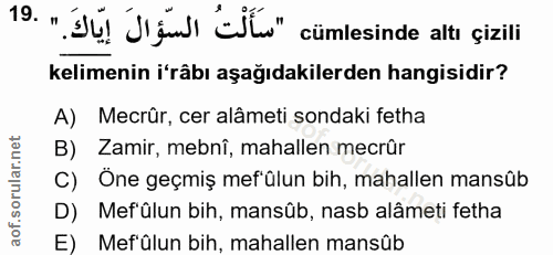 Soru 19