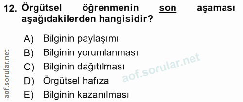 Soru 12