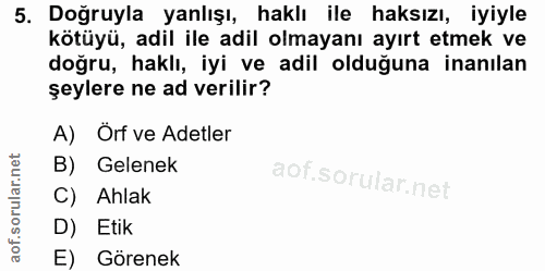 Soru 5