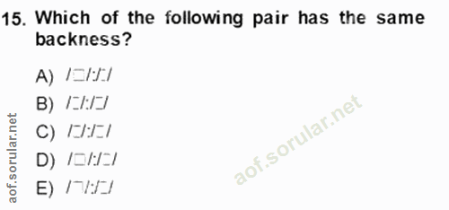 Soru 15
