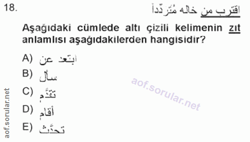 Soru 18