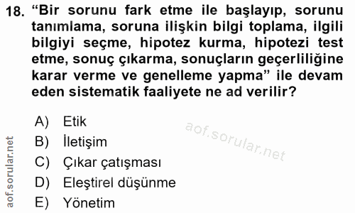 Soru 18