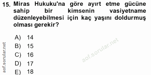 Soru 15