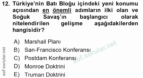 Soru 12