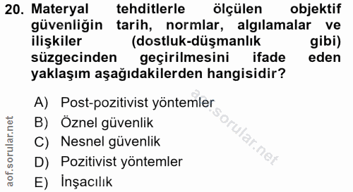 Soru 20