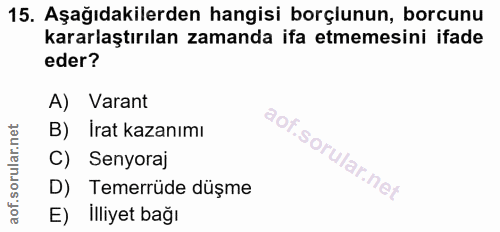 Soru 15