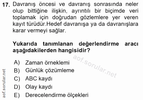 Soru 17