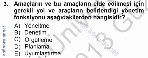Soru 3