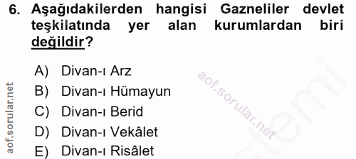 Soru 6