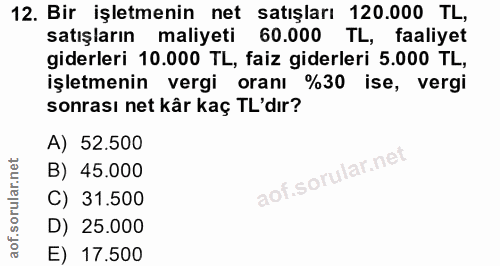 Soru 12