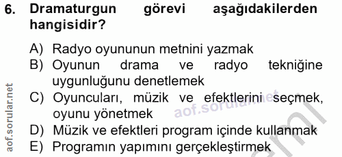 Soru 6