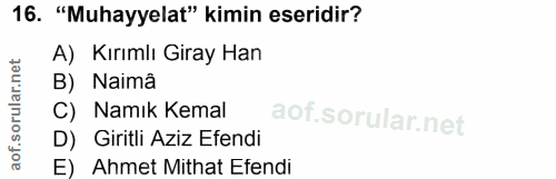 Soru 16