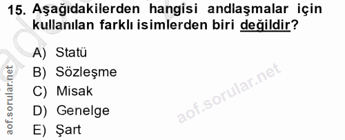Soru 15