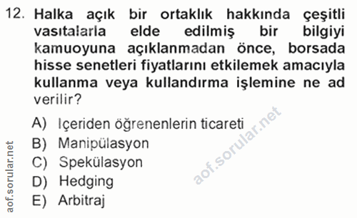 Soru 12