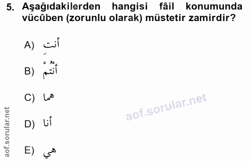Soru 5