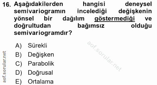 Soru 16
