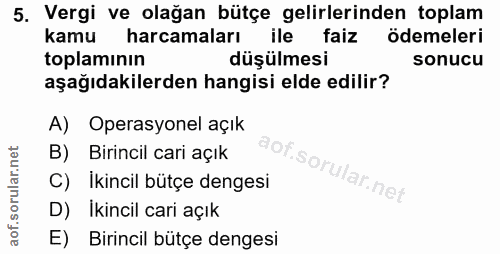Soru 5