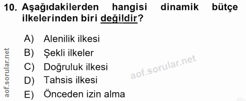 Soru 10