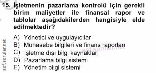 Soru 15