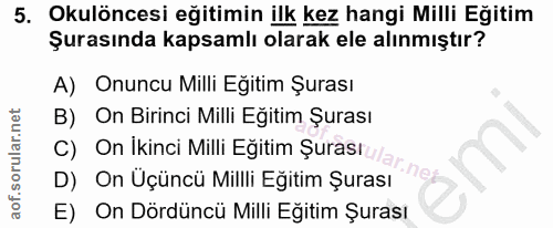 Soru 5