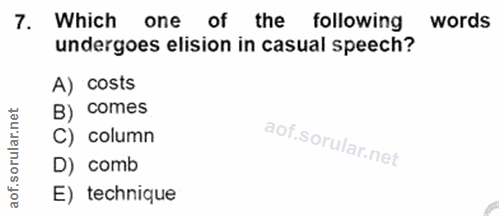 Soru 7