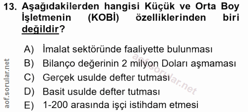 Soru 13
