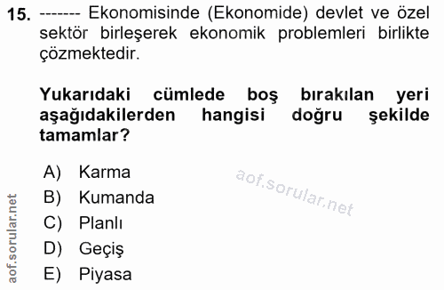 Soru 15