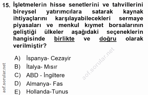 Soru 15