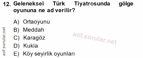 Soru 12