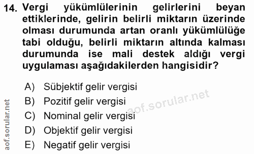 Soru 14