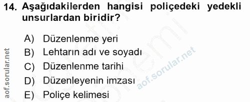 Soru 14