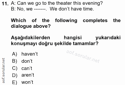Soru 11