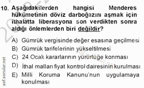 Soru 10