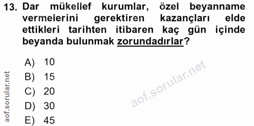 Soru 13