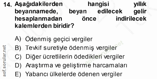 Soru 14
