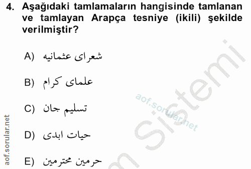 Soru 4