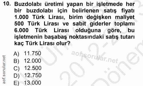 Soru 10
