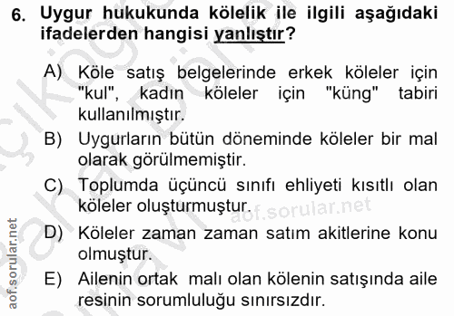Soru 6