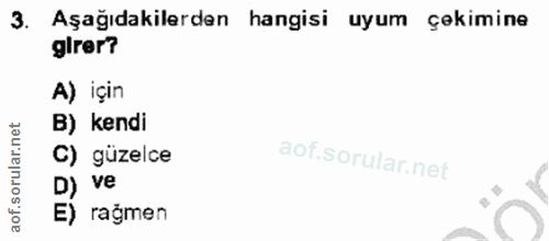 Soru 3