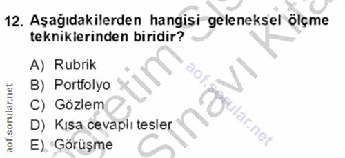 Soru 12
