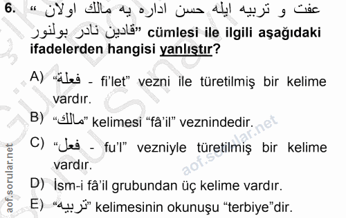 Soru 6