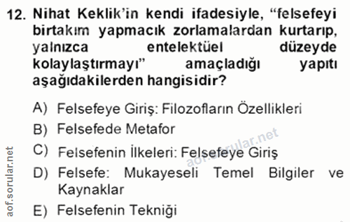 Soru 12