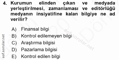Soru 4
