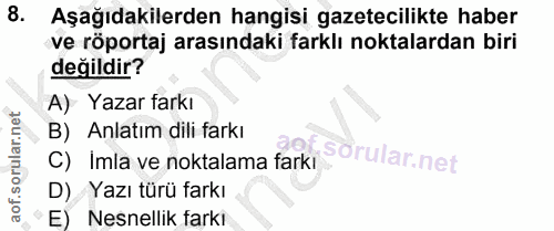 Soru 8