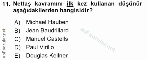 Soru 11