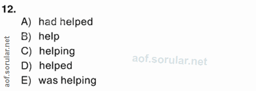 Soru 12