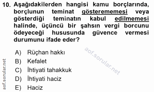 Soru 10