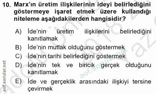 Soru 10
